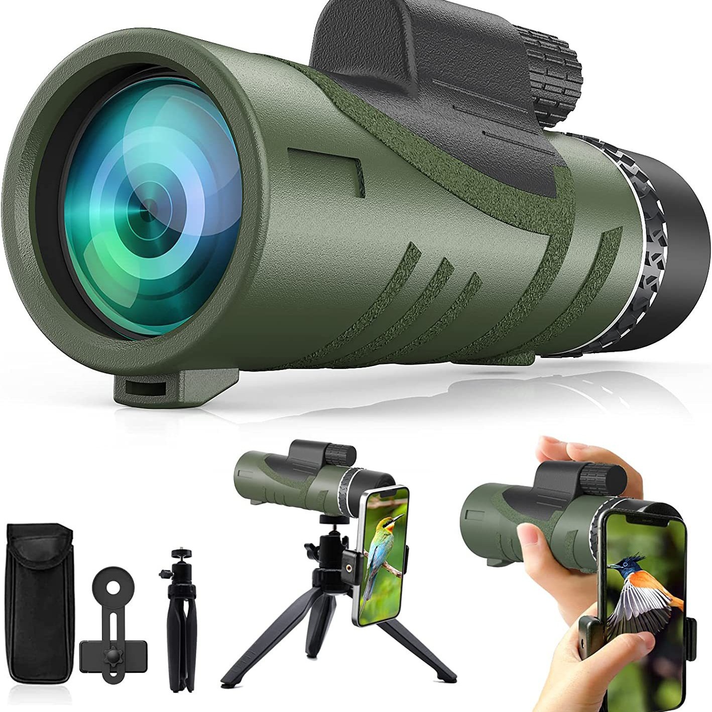 80X100 单筒望远镜 BAK-4棱镜和FMC镜头高功率单筒望远镜