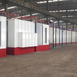 Factory Direct supply supermarket shelf plastic spraying equipment storage shelf plastic spraying equipment assembly line aluminum profile coating equipment