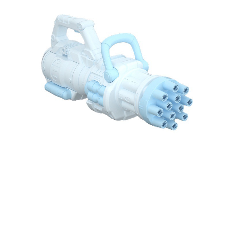 Máquina de burbujas para niños juguetes en línea popularidad de mano Gatlin pistola de burbujas automática transfronteriza regalos al por mayor