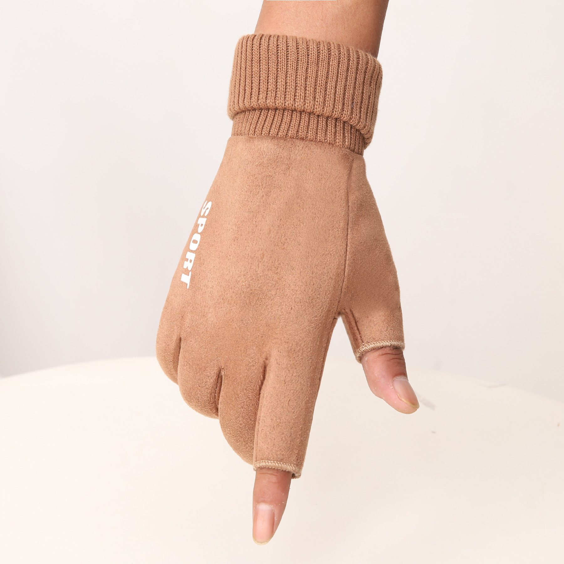 Guantes de invierno para mujeres con forro polar Cálido impermeable pantalla táctil Carro de equitación al aire libre deportes guantes antideslizantes para hombres al por mayor