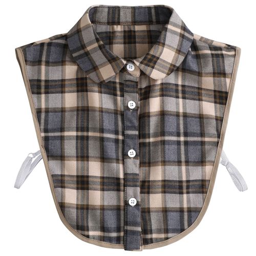 Women's fake collar for women in autumn and winter, all-match fashionable pointed collar houndstooth shirt collar, women's long shirt collar, spring and autumn