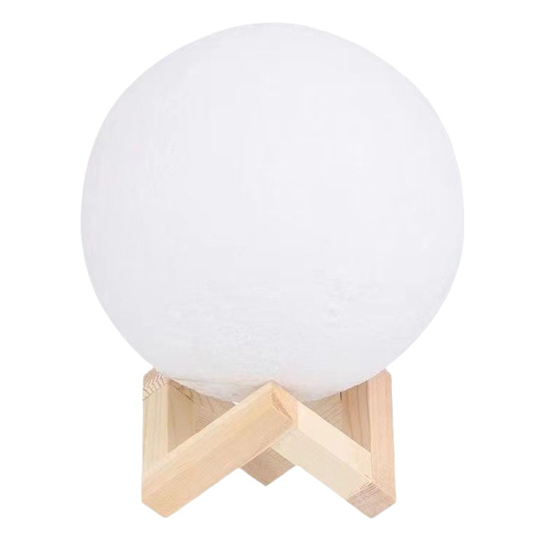 Creativa lámpara de luna de vinilo de bricolaje, lámpara de planeta, lámpara de ambiente de cabecera, decoración, cielo estrellado, luz de luna, luz de palmaditas, luz de noche
