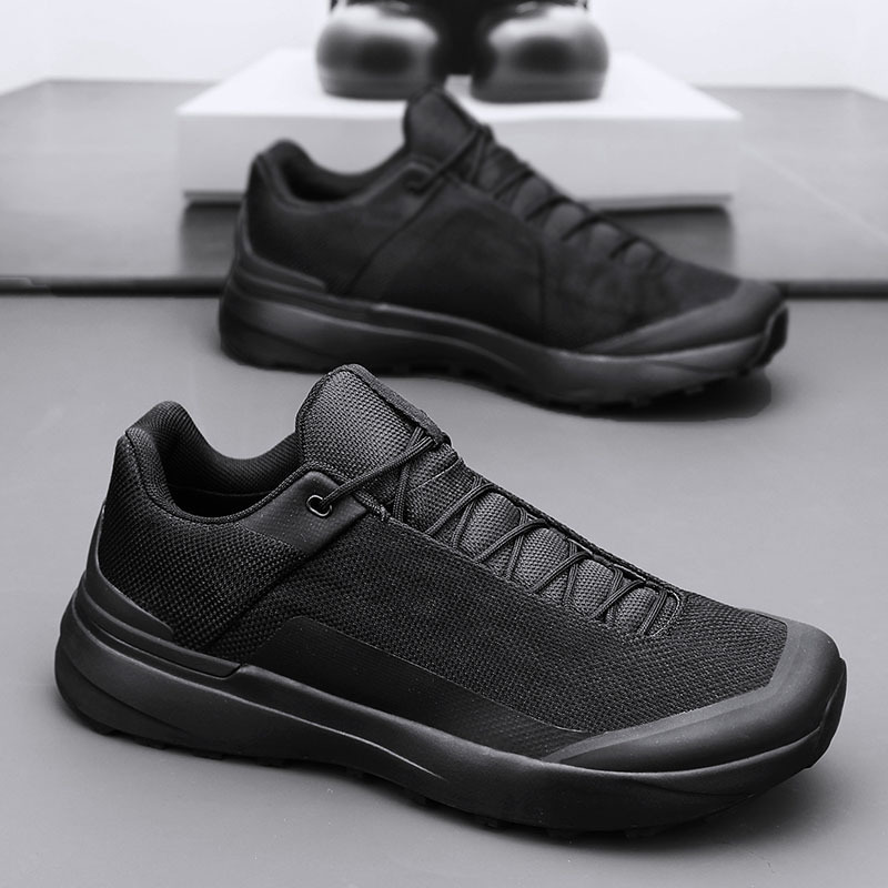 Cross-border 2025 zapatos para hombres nuevos de verano zapatos de senderismo al aire libre zapatos deportivos de plataforma de senderismo zapatos casuales de corte bajo al por mayor para hombres