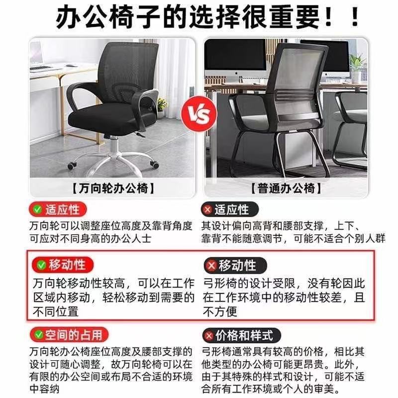 silla giratoria de computadora de oficina simple estudiantes de oficina elevable cojín fábrica de sillas de oficina cadena de suministro al por mayor