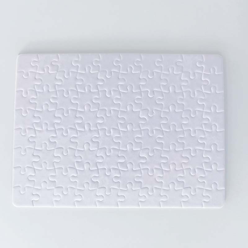 Transferencia térmica transfronteriza rompecabezas en blanco directo de fábrica personalizado rompecabezas de bricolaje graduación foto rompecabezas de papel de texto