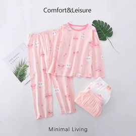 童家居服套装;普通外套;童内衣套装