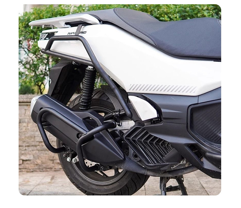 Suitable for Honda Ns150Gx Exhaust Guard Bar, Anti-Fall and Anti-Collision Exhaust Modification Protection Bar, Motorcycle Accessories