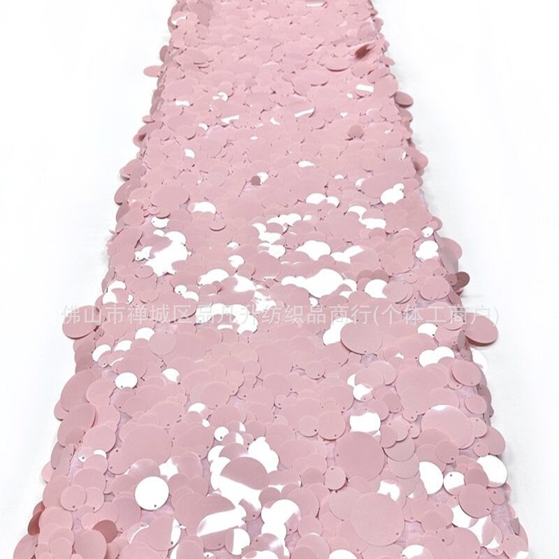 Tela de malla de pañuelo redondo superpuesta tridimensional pañuelo de cola de pescado vestido de boda cena vestido de brindis vestido de tela