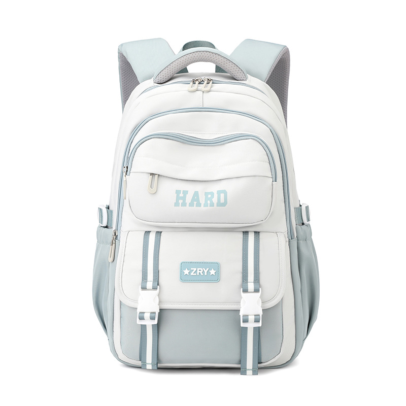 Mochila de pescado natural para estudiantes de escuela secundaria de alta capacidad mochila de grados 3 - 6 mochila mayorista