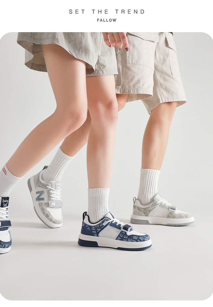 Giày sneaker nam cổ điển đa năng phong cách retro, đế êm thoáng mát — 598 trắng xanh chi tiết 13