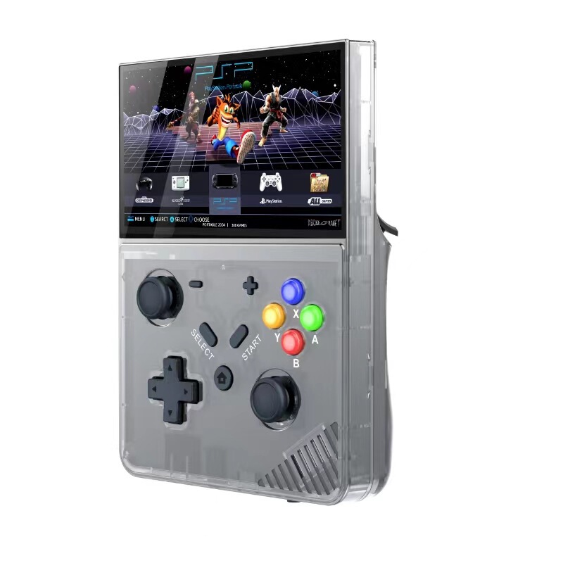 跨境新款M18掌机R43pro游戏机3D街机4K高清大型PSP战神PS1|undefined