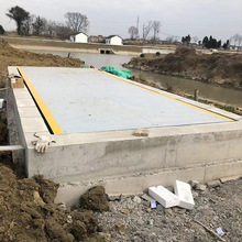 出口海外电子地磅60吨数字式汽车衡3x8米分体式电子大地磅秤50吨