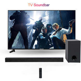 Soundbar Bluetooth Speaker New Model for Home Theater Tv with Wired Subwoofer and High-Quality Sound