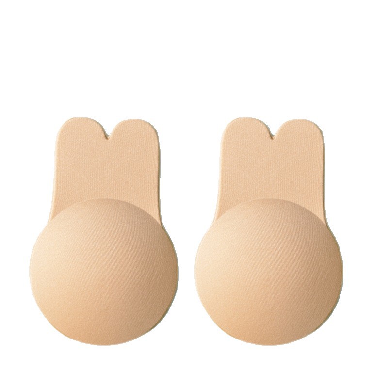 Lifting Breast Patch Manufacturer Wholesale Rabbit Ears Lifting Anti-Exposure Patch Invisible Bra Push-Up Silicone Anti-Bump Breast Patch
