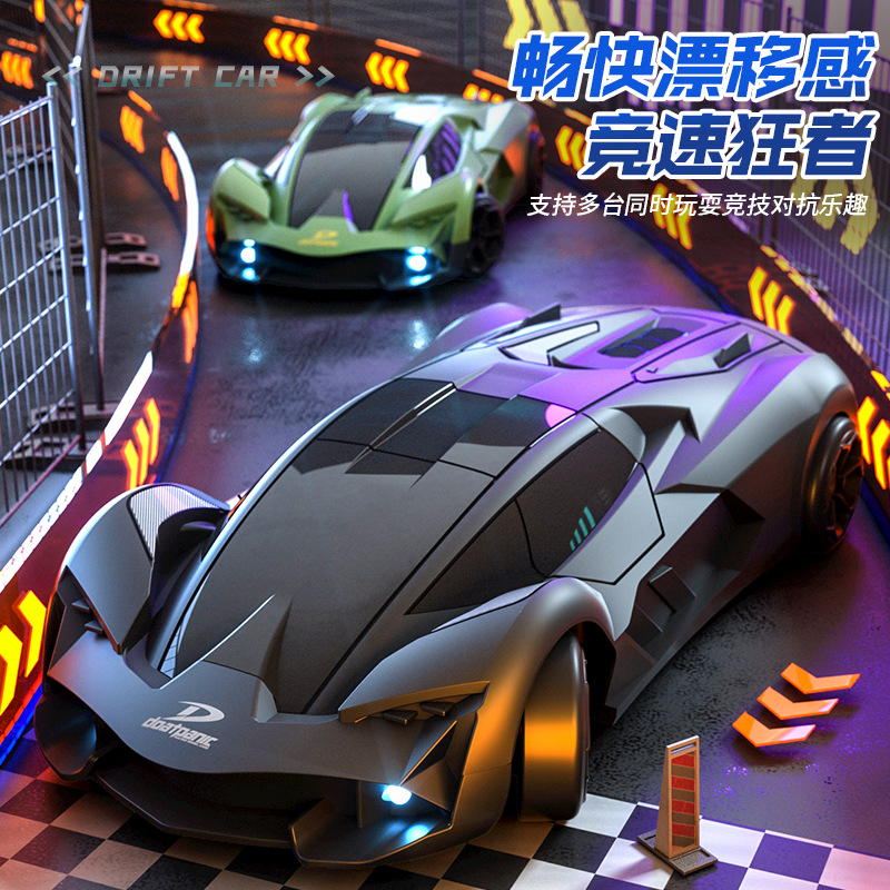 High speed four wheel drive off-road remote control car, racing car for boys, toy, car model, supercar, human sensor 2