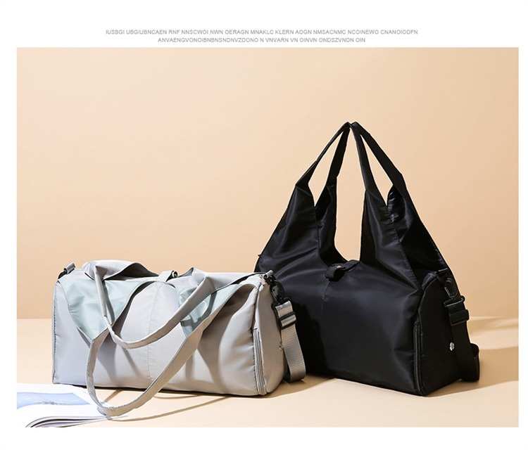Yoga-Fitness-Tasche, Reise-Aufbewahrungstasche, Reisetasche, Einkaufstasche, große Kapazität, faltbare Reise-Aufbewahrungstasche_voghion.com