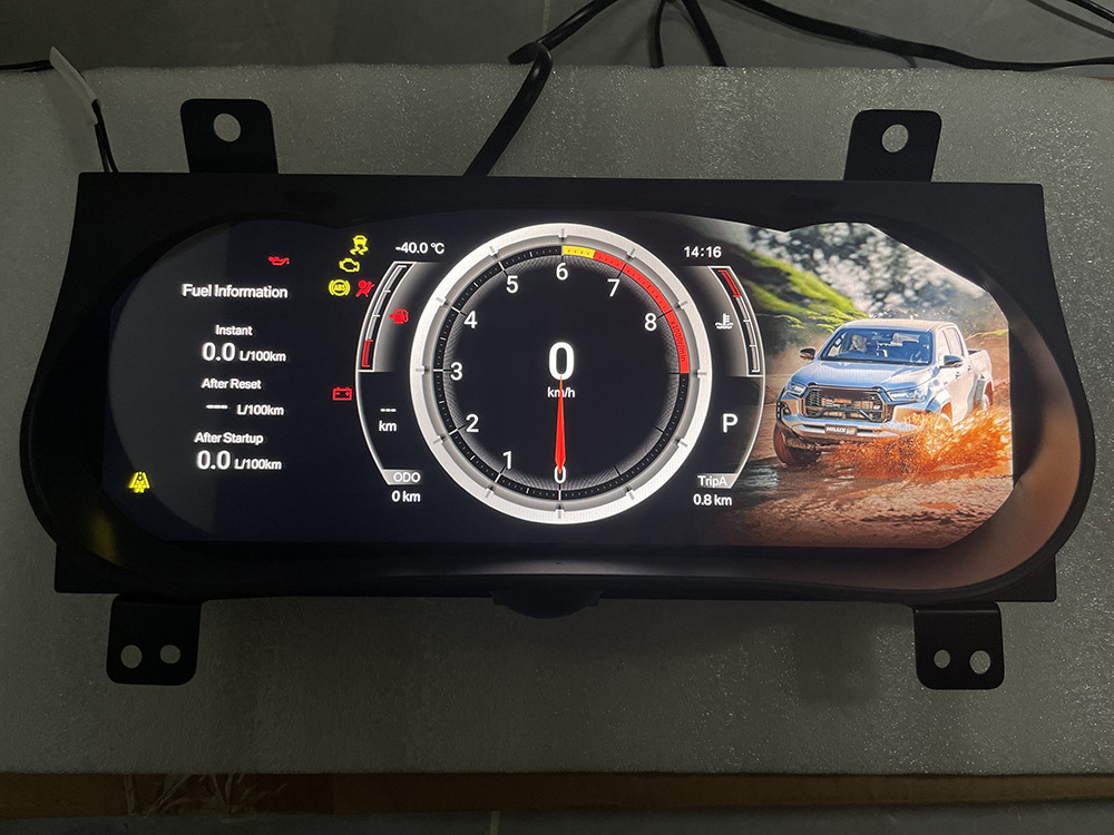 New Hilux 2016-2024 Hilux Revo Rocco Fortuner Lcd Instrument Cluster