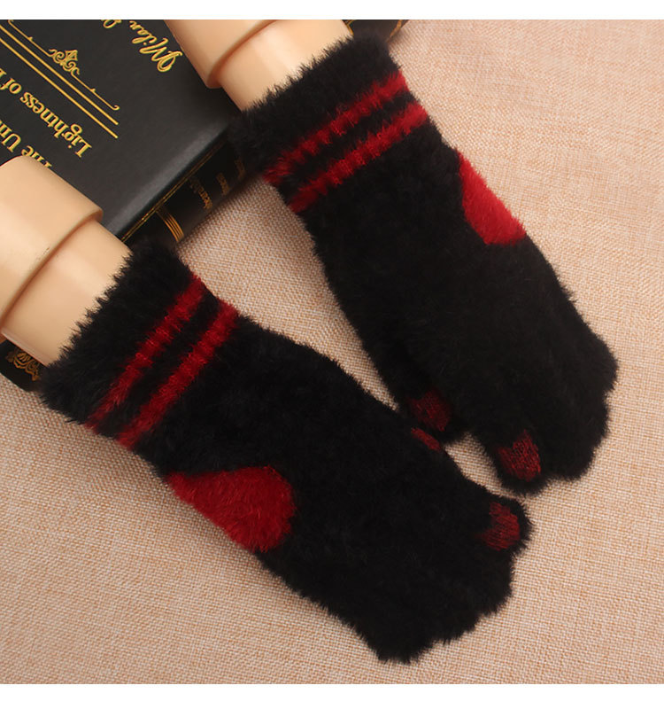 Unisex Cute Simple Style Geometric Gloves 1 Pair display picture 4