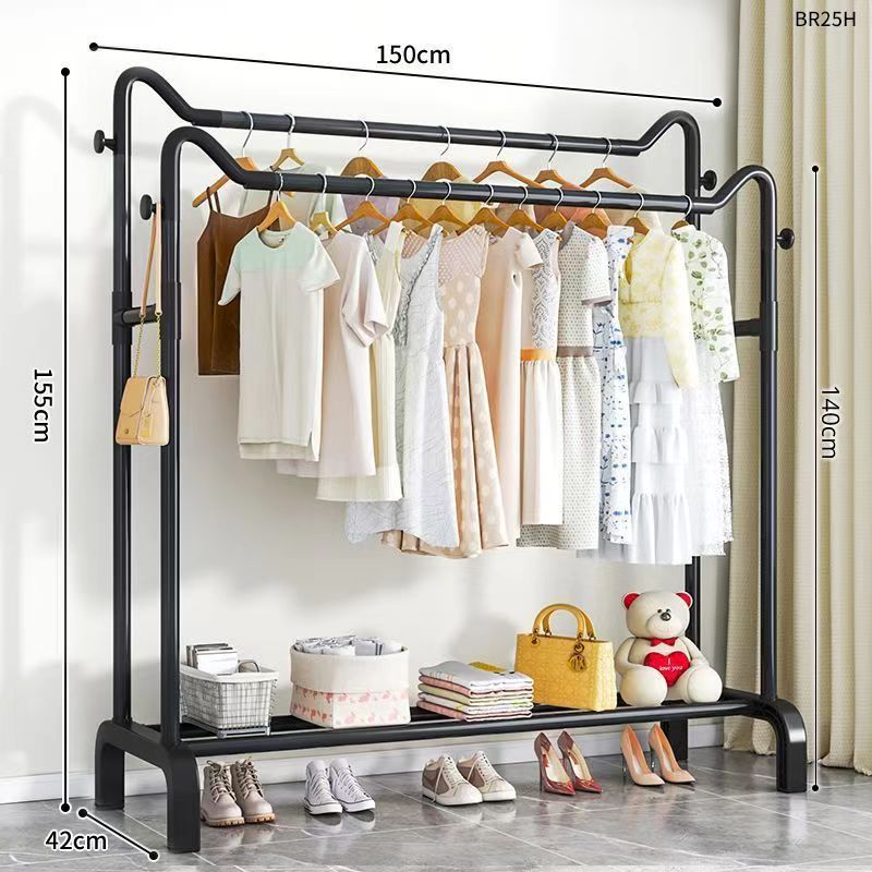 150cm 길이 [고양이 귀 모양 이중 봉] 굵은 22mm 파이프