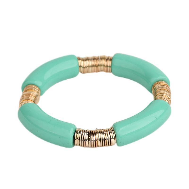 Style Simple Style Classique Rond Arylique Métal De Gros Bracelets display picture 2