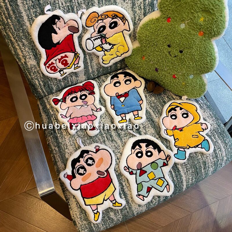 New Wholesale Hand Towels, Cute Shin-Chan Children's Handkerchiefs, Creative and Personalized, Thickened, Absorbent, Soft Hand Towels