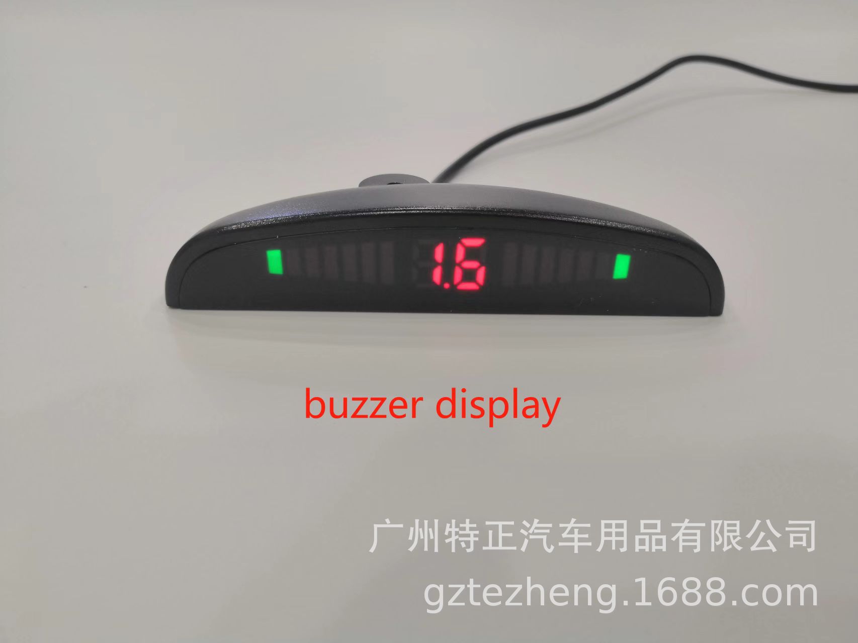 Factory Direct Sales Spot Led Display 2/4/6 Probe Crescent Beep Reversing Radar Car Detector