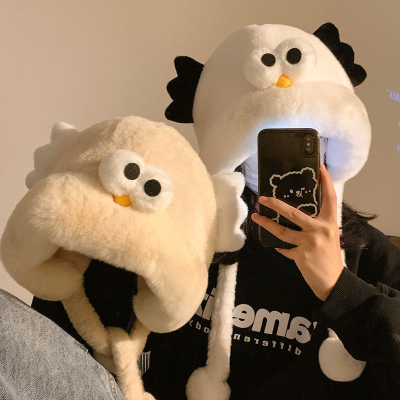 かわいいひよこぬいぐるみ人形クリエイティブひよこ帽子人形ベルベット