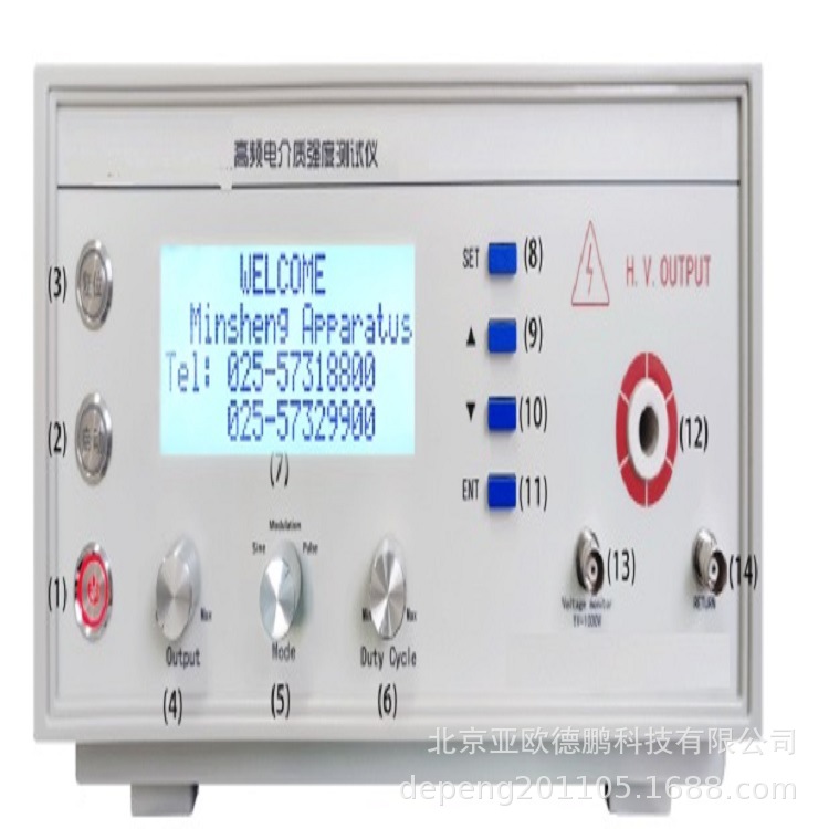 亚欧 高频电介质强度测试仪  台式电介质强度检测仪 DP31140