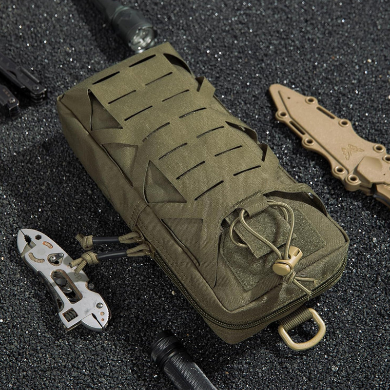 2026 New Multi-Functional Tactical Edc Belt Knife Tool Bag Accessories Tactical Bag Wilderness Survival Bag