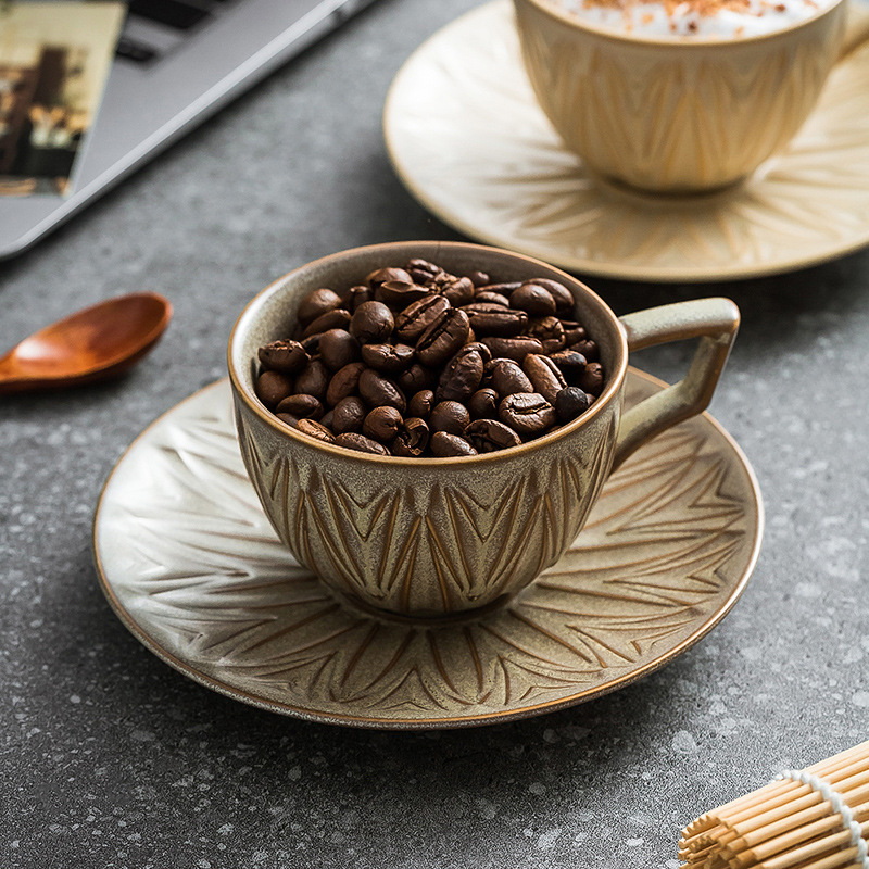 coffee design retro set