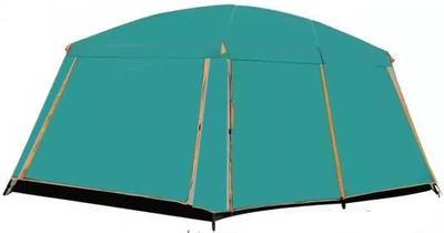 Avtomobil dam çadırları – Tent Outdoor 3-4 People Camping Style - green-all-inclusive-external-account-against-heavy-rain-miniature-size-fits-2-4-people