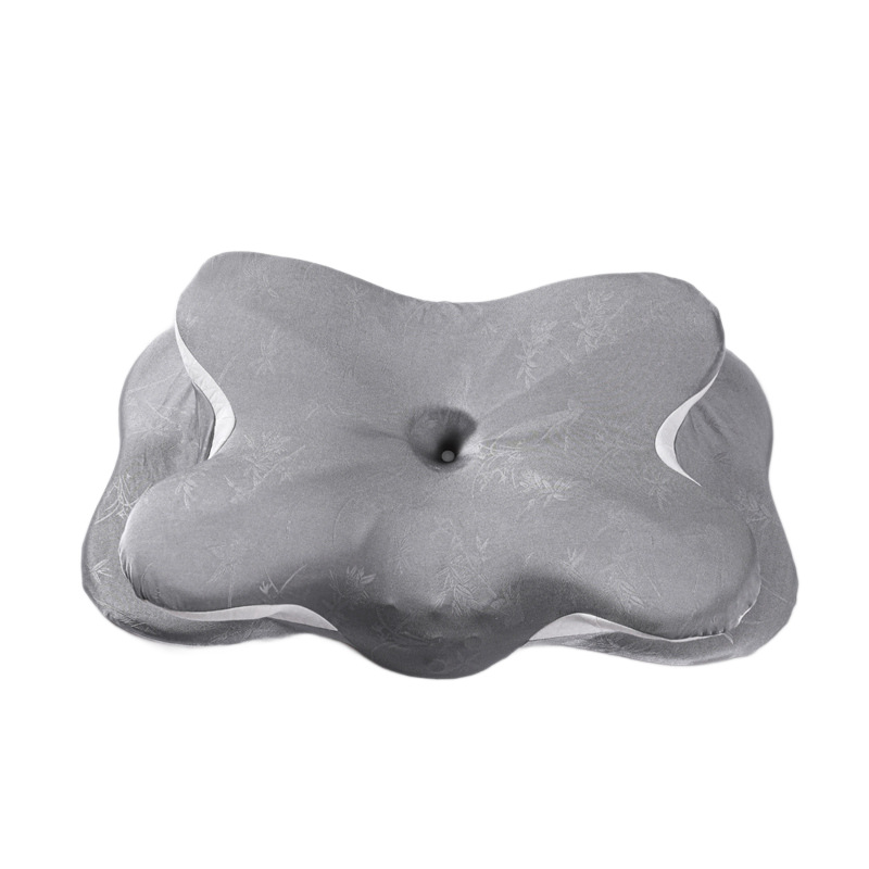 almohada de cuello de algodón de memoria mariposa transfronteriza, almohada de cuello de rebote lento, almohada de columna cervical de presión cero, almohada doméstica para adultos para dormir lateralmente, almohada para dormir profundamente
