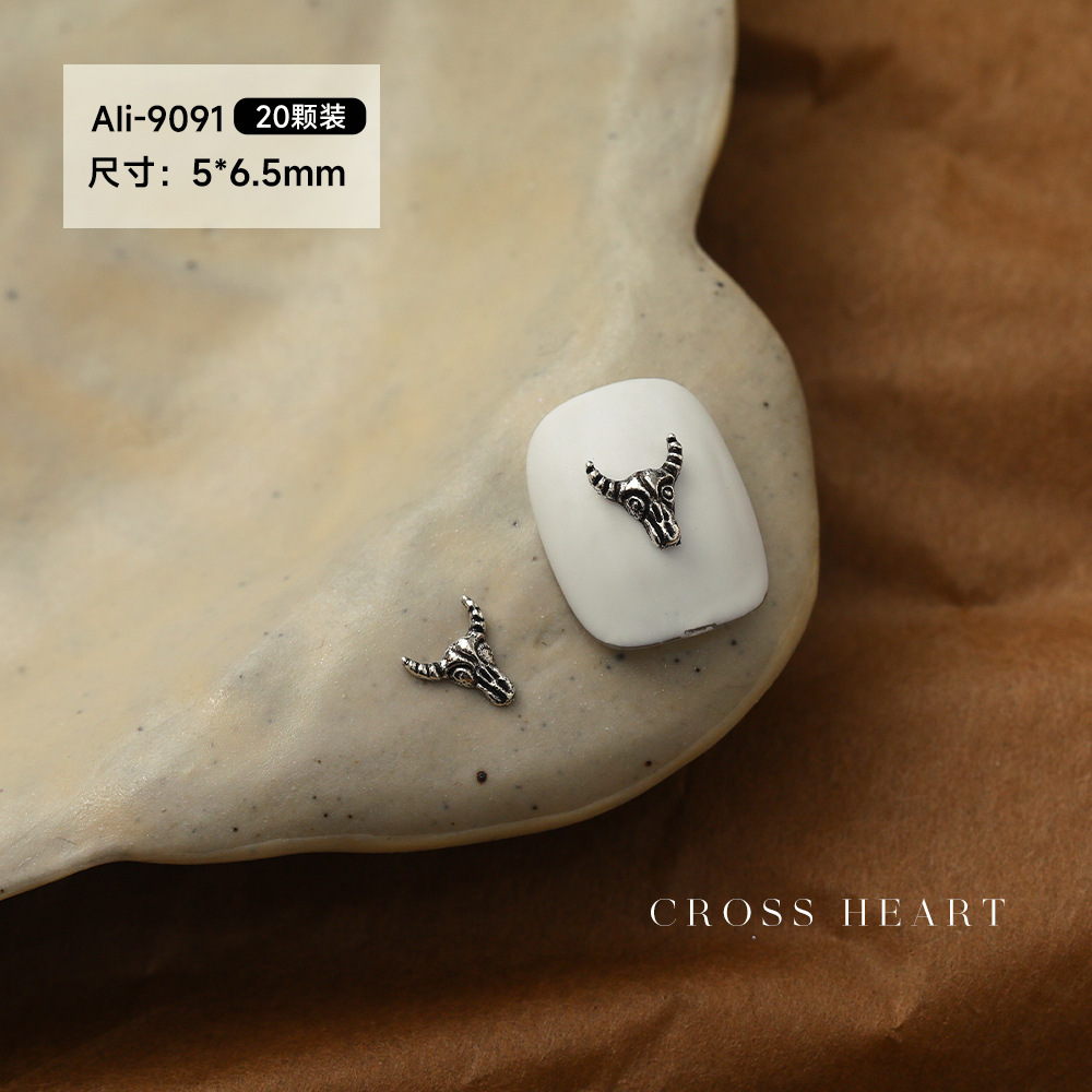 싱글 크로우 하트 주얼리 (Ali-9091)