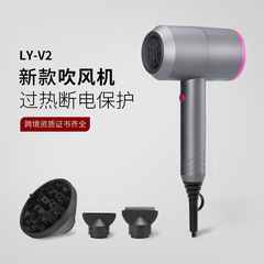 Cross-border household ionic hair dryer high-power hair dryer low noise high wind force hair dryer