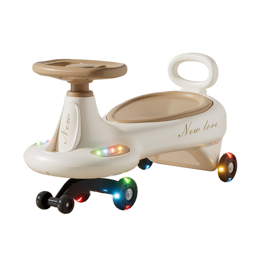 Nuevo coche de torsión para niños 1 - 8 años de edad para niños varones patinaje silencioso patinaje se puede sentar en cuatro ruedas