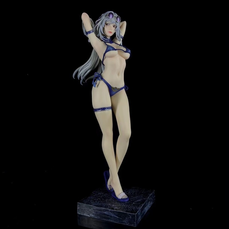 新しい 1/4 水着ミラーフィギュア二次元周辺美少女モデルシャーシデスクトップ装飾品|undefined