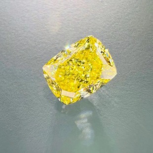GIA Naked Stone 1.01ct Medium Color Yellow Square Naked Diamond Inlaid Ring Pendant Head Jewelry Clarity vs2 Square Diamond