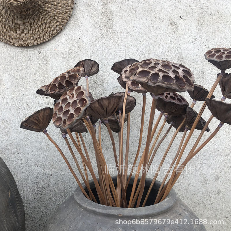 [Yan Lin] maceta de cerámica de tierra maceta de cerámica negra gran cilindro de agua de Weng paquete suave nuevo producto maceta de agua decoración popular