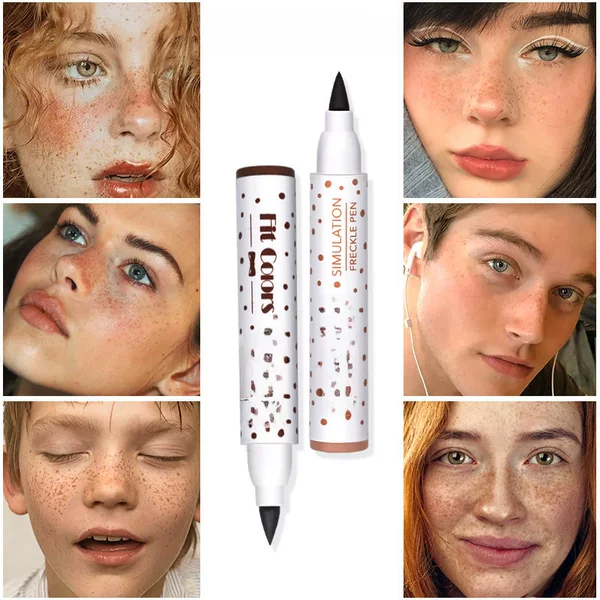 Cross-Border Makeup Products Sam Sugar Simulated Freckle Pen, Natural Color Development, Sweat-Resistant, Long-Lasting Eyeliner Liquid Pen