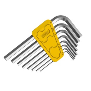 Deli Allen wrench suit combination ball head flat head 8-piece set 9 pieces