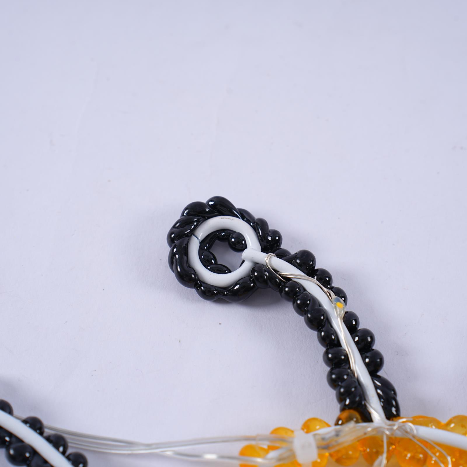 Modelado acrílico primavera lámpara temática stringed lámpara de alambre de cobre mariposa lámpara de modelado