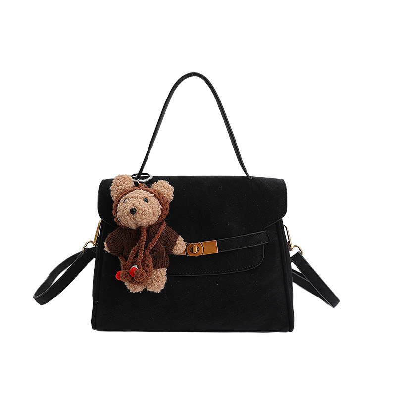 Transfronterizo coreano ligero lujoso temperamento bolso pequeño 2026 primavera nuevo estilo de transporte de hombro mochila esmaltado bolso de mano Kelly