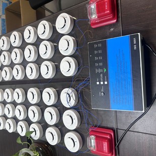 Factory Direct Sales Small Fire Alarm Host Fire Alarm En9000 Linkage Smoke Detector Controller