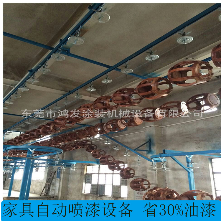 【厂家供应】省油漆的木家具自动喷漆设备  涂装设备