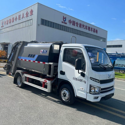 Elektrik zibil maşınları with bin-lifting device, suitable
