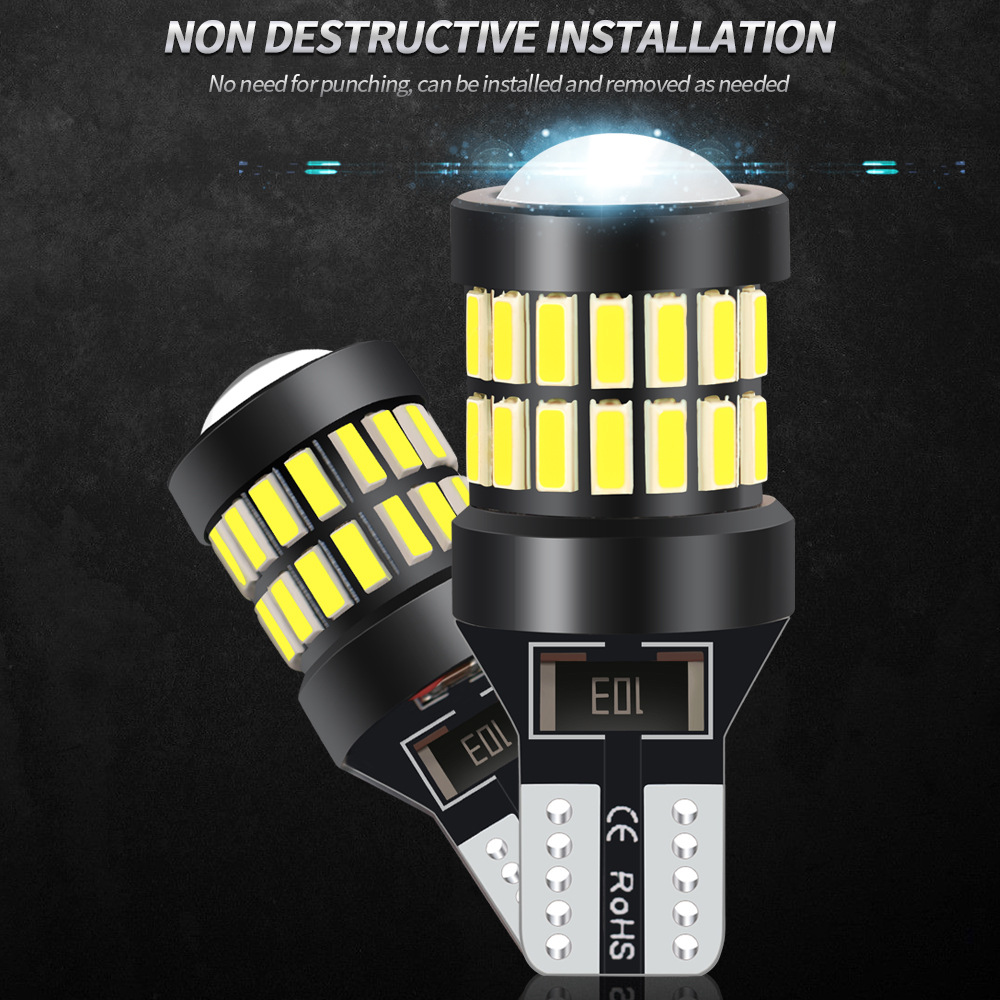Transfronteriza boutique spot T15 luz de marcha atrás 4014 LED32 + 4SMD amplio voltaje 10 - 30V luz de alta intensidad