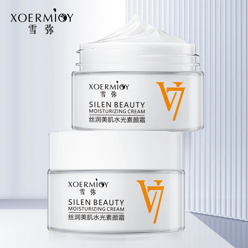 Xuemi Silk Moisturizing Skin Water Light V7 Крем без макияжа Увлажняющий и изменяющий цвет кожи Осветляющий консилер Ленивый крем для лица Shake Quick Hot Style