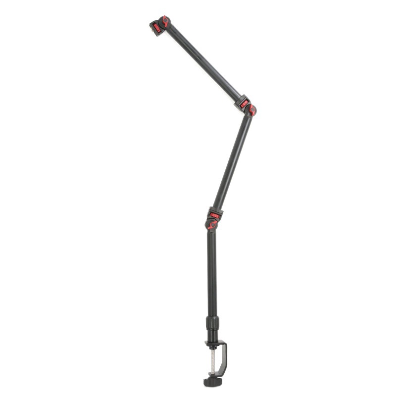 Soporte de escritorio tipo C multifuncional plegable de carga 3kg micrófono en vivo cámara de luz de relleno soporte de mano mágica