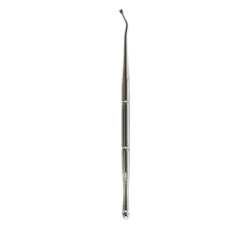 Stainless Steel Single Head Round Bead Nail Tick Tick Tick Double Nail File Nail Manicure Tool Cleaning Nail Groove