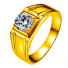 Wedding ring for beloved, zirconium, Korean style, European style, wholesale